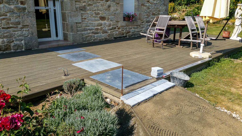 Bouix Paysage, Paysagiste, Paysagiste Breton, Paysagiste Morbihan, Terrasse & allées, Pluméliau