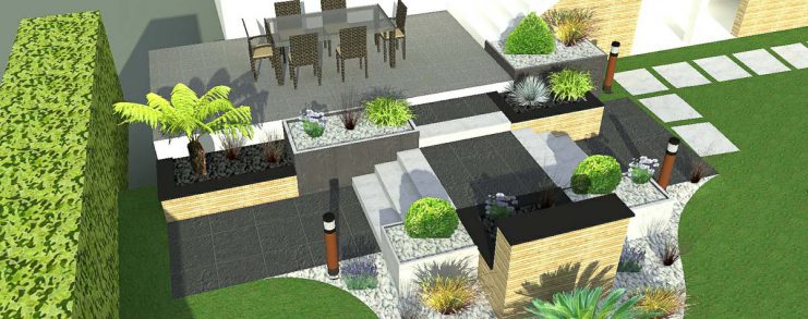 Bouix Paysage, Paysagiste, Paysagiste Breton, Paysagiste Morbihan, Jardin de ville, Inzinzac-Lochrist