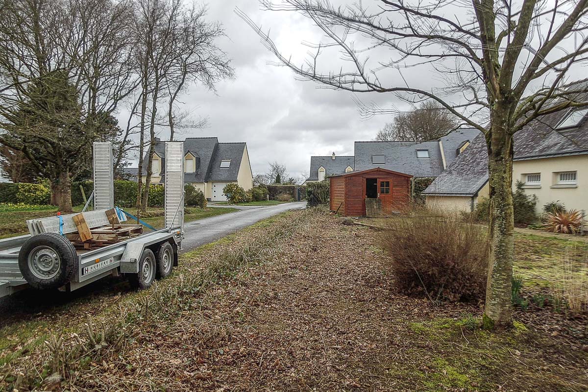 Aménagement jardin, aménagement terrasse, pose clôtures, création massif, paysagiste breton, paysagiste morbihan, bouix paysage